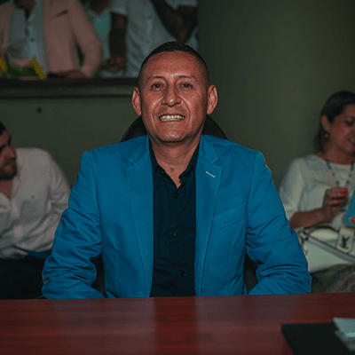Retrato de Francis Javier Rodriguez Blandon
